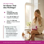 Vergleich des hCG-Nachweises im Blut und Urin beim Patris Health Schwangerschafts-Bluttest