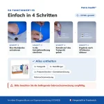 patris-health-rotavirus-und-adenovirus-selbsttest-anwendung Anleitung zur Anwendung des Patris Health Rotavirus- und Adenovirus-Selbsttest in 4 Schritten