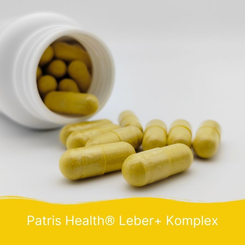 Kapseln im Patris Health® Leber+ Komplex.