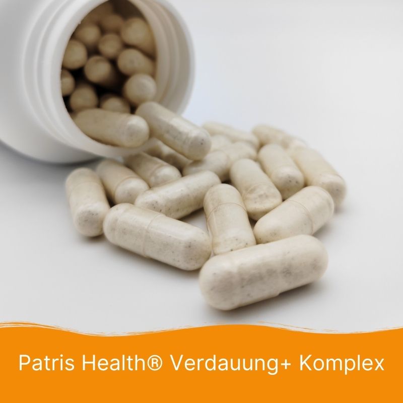 Kapseln im Patris Health® Verdauung+ Komplex.