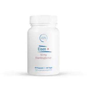 Eisenpräparate Patris Health® Eisen+ (50 mg Eisenbisglycinat)